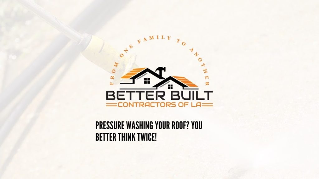 can you pressure wash roof baton rouge