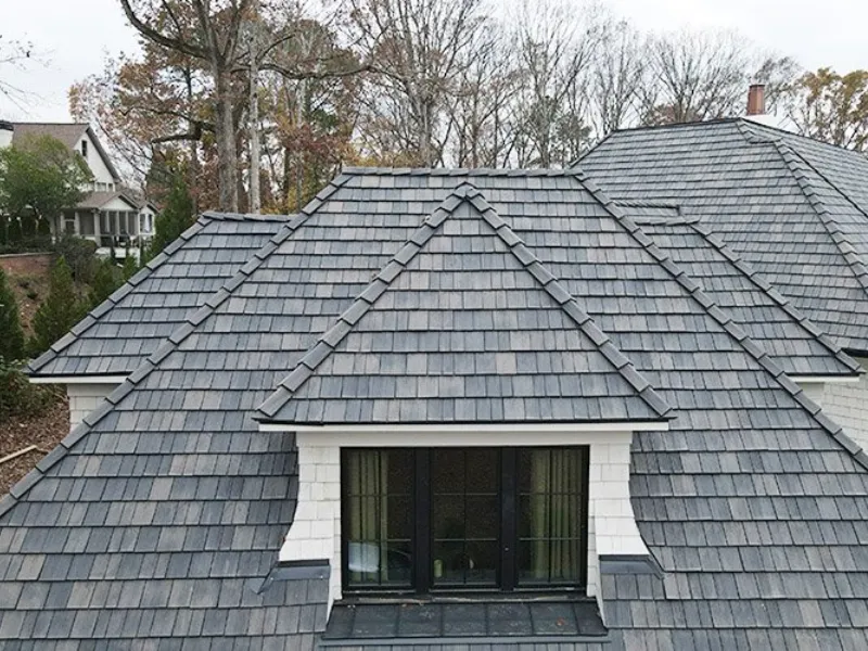slate roofing project in mid city baton rouge