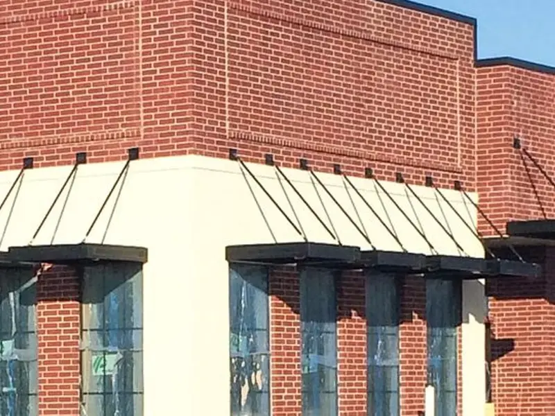 commercial metal awning in baton rouge louisiana